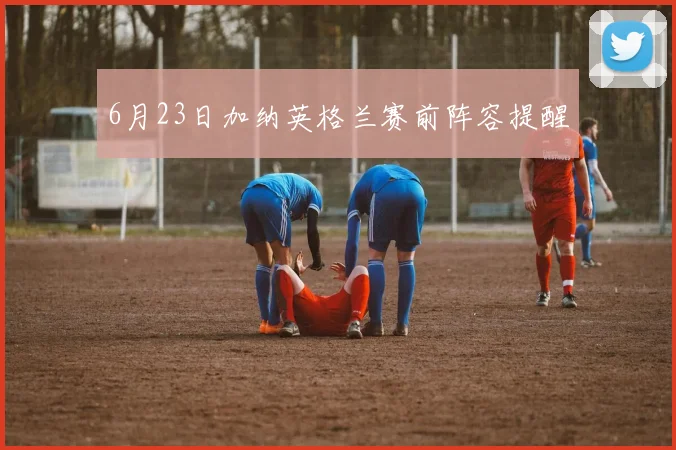 6月23日加纳英格兰赛前阵容提醒